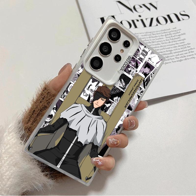 

Bleach Anime Ichigo Kenpachi Soft Phone Case for Samsung Galaxy S24 S25 FE S26 Edge S23 Ultra S22 Plus S21 + Shockproof Cover Ba Samsung S25