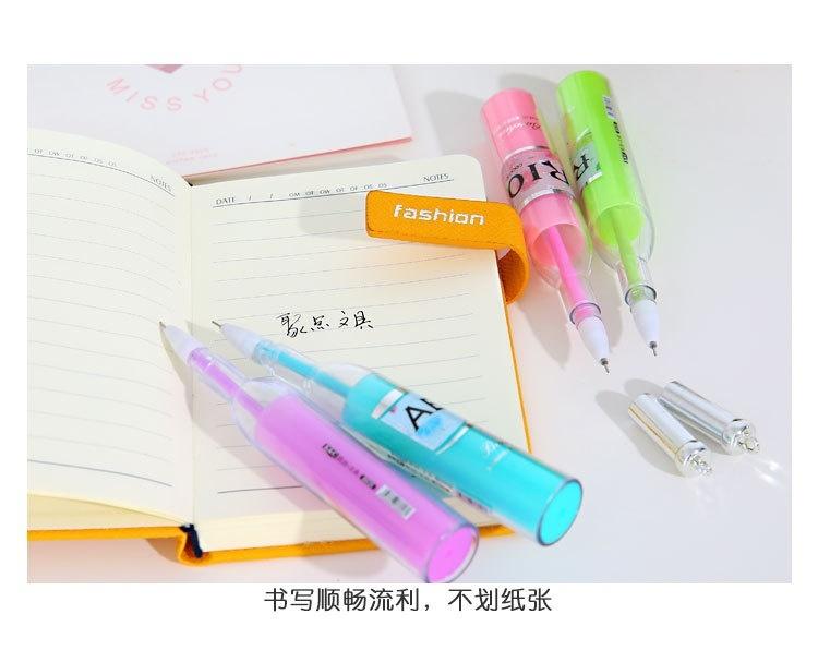 2pcs  Creative Cute Cocktails Neutral Pens&Gel Pens Bottle S Stationery School & Office & Promotional Supplies Writing Tools