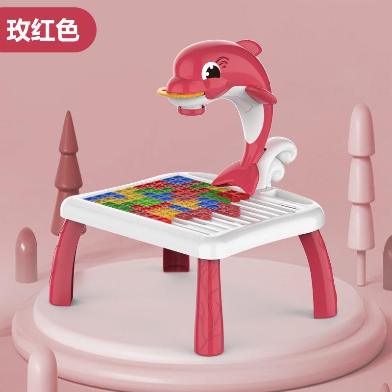 

Дельфин Музыка Строительные Блоки Доска Для Эскизов Граффити Доска Для Письма Музыка Интеллектуальная Живопись Артефакт Для Мальчиков И Девочек амарантовый