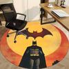 1pc Bat Signal Office Round Area Rug, Under Office Chairs Bedroom Living Room Home Decor, Room Deco, Available in Various Sizes