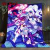 Gurren Lagann 2D Flat Pattern Flannel Blanket High Quality All Seasons Warmth and Comfort Perfect for Christmas Gifts.DMT0925039