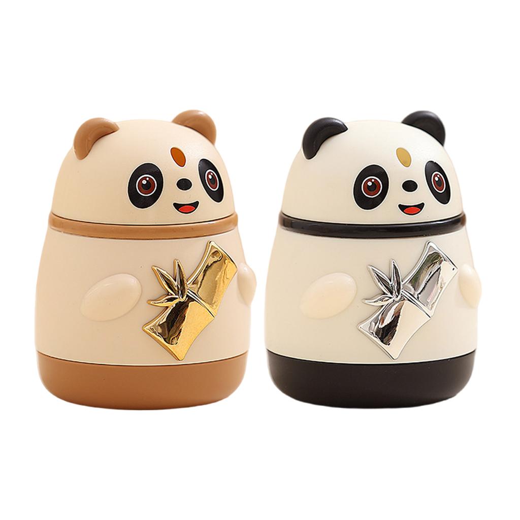 Automatic Toothpick Holder Lovely Panda Toothpick Dispenser Press Type Toothpick Box for Restaurant Kitchen Party