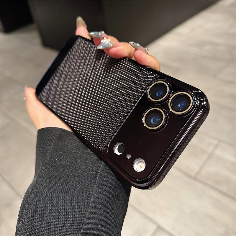 

Plating Heat Dissipation Phone Case For Apple iPhone 17 Air 16 15 14 Plus 13 12 11 Pro Max 17Promax Soft Shockproof Cover For iphone16Pro