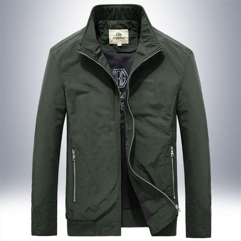 

Осенняя новая мужская куртка большого размера, мужская молодежная повседневная свободная модная куртка 5XL