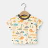 Casual Short-sleeved T-shirt Summer Boys Girls Baby Children Summer Children's Clothing Tops