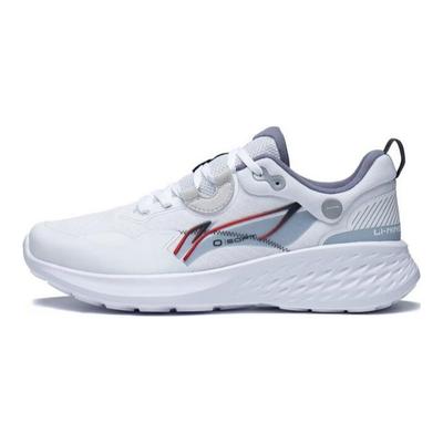 Li Ning Soft Element Durable Breathable Low-Top Sports Casual Shoes Men Sneakers White AGLT007-1