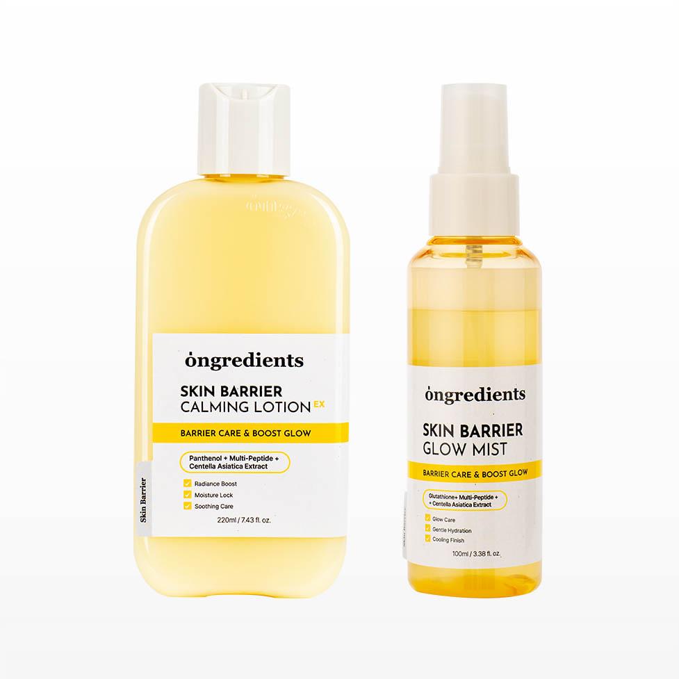 ONGREDIENTS Skin Barrier Glow & Hydration Skincare Set
