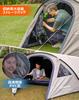KingCamp Touring Dome Large 310cm with Spacious Vestibule and Living Ideal for Solo Family Emergency and Outdoor Beige Tent, 3-4 Person, Space, Wide,