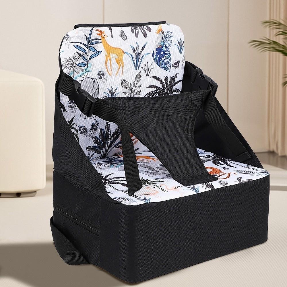 Easy Clean Toddler Dining Chair Cushion Foldable Anti-Slip Booster Seat Pad Travel Use