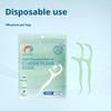 50/100/200Pcs Ultra-Fine Floss Mint Flavor Home Set Portable Disposable Care Floss Rods Deep Cleaning For Oral Care
