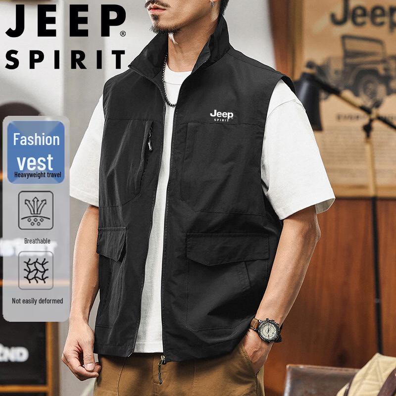 

Мужской уличный жилет JEEP SPIRIT со стойкой 5XL