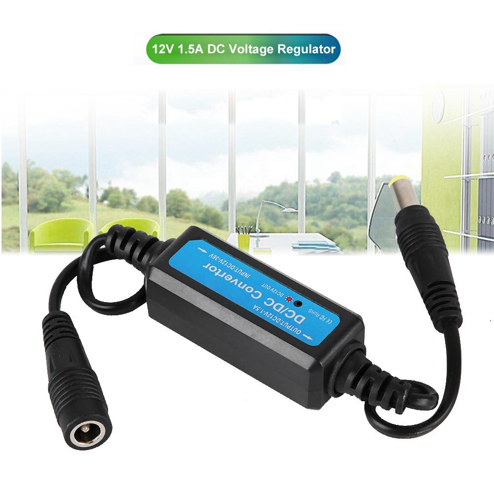 12V 1.5A Mini DC Converter Transmission Real Time Monitoring LED Regulator Stabilizer