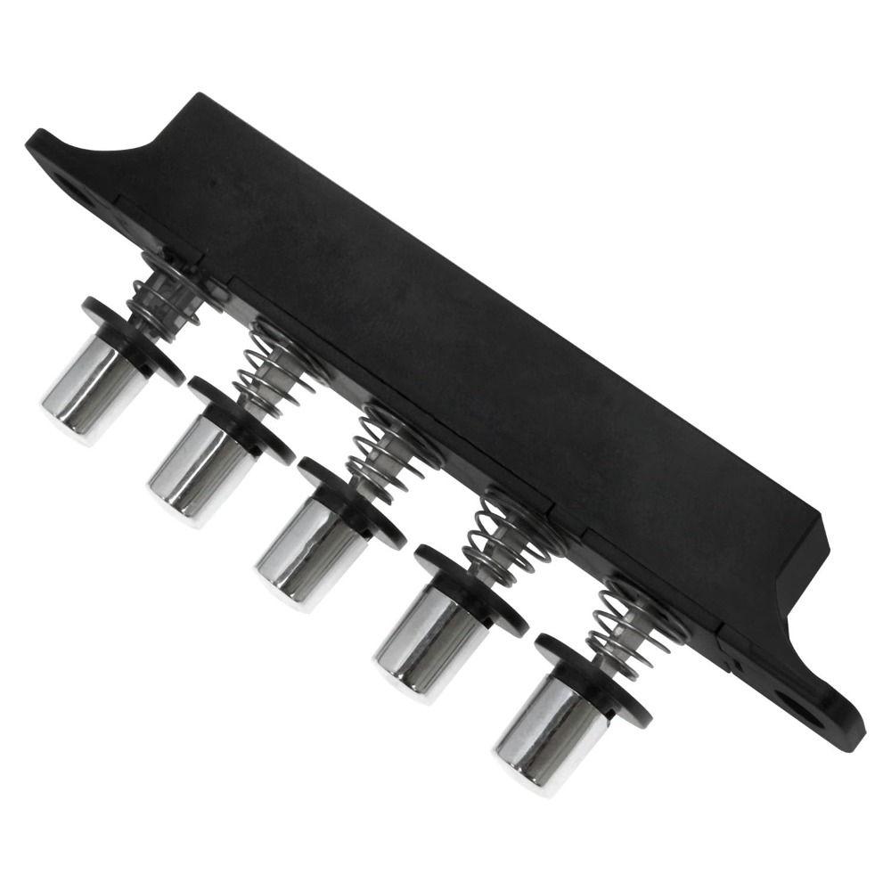 2PCS Durable Pushbutton Switches Keyboard Switch 250V 4A 5 Pushbutton Key Board Switches Piano Type Range Hood