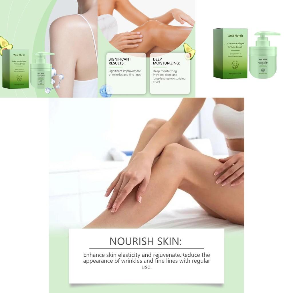 West Month Collagen Body Moisturizing Cream Deep Hydration Nourishing Cream For Smooth Skin