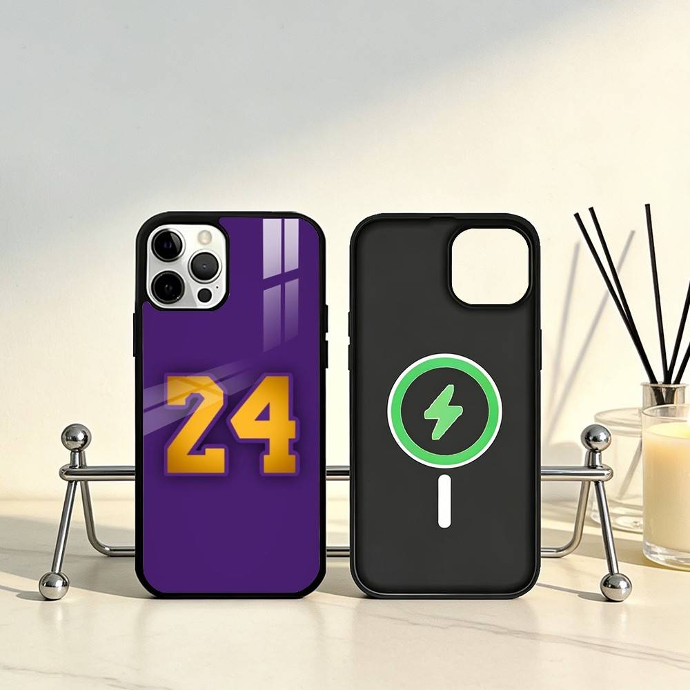 Basketball K-Kobe B-Bryant 24 Phone Case For iPhone17,16,15,14,13,12,11 Plus,Pro Max Magnetic For Magsafe Wireless Charging