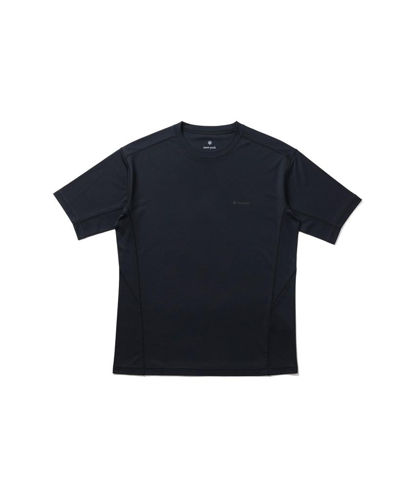 Snow Peak Pe Power Dry size perfect for and outdoor activities T-Shirt, MBLACKTS-25SU005, festivals, camping,