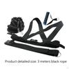 Fitness Training Resistance Rope Leg Band 50lbs Home Gym Strength