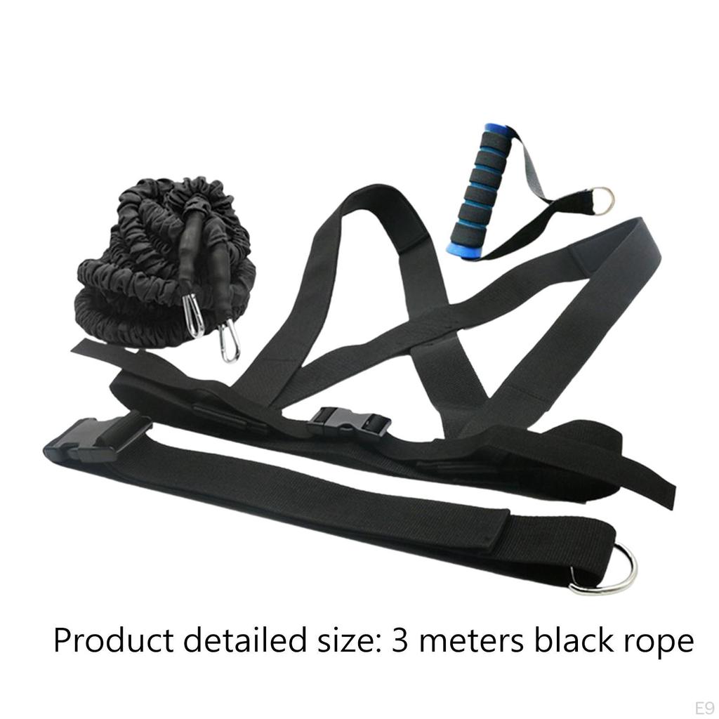 Fitness Training Resistance Rope Leg Band 50lbs Home Gym Strength