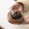 Solid Wood Zen Incense Burner Base for Tea Ceremony - Creative Chinese Agarwood & Sandalwood Accessories