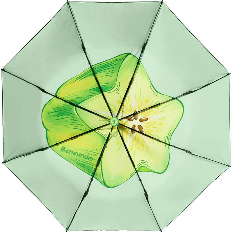 Beneunder Salted Carambola Portable UV Protection All-Weather Umbrella