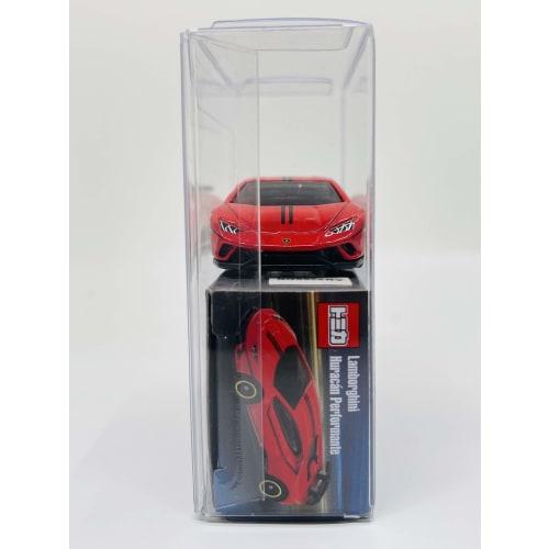 Two-Tier Tomica Standard Size Clear Case, Holds 2 Items, Compatible with 50th Anniversary Collection, Display Case for Miniature Cars (15 Cases) AS-CK