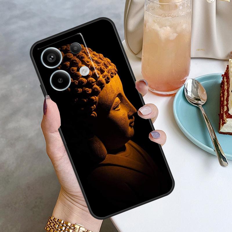 Buddha Budha Hülle Für Xiaomi Redmi Note 11 9 10 12 13 Pro Plus 9S 10S 11S 12S Redmi 12 10C 9C 13C Abdeckung