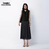 Peacebird AAGFG213D Pleated Maxi Skirt