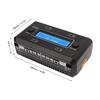 4 Channel LiHV Battery Charger Multi Function AC DC LiPo Charger Kit AC  DC 7.0‑17.0V   Black