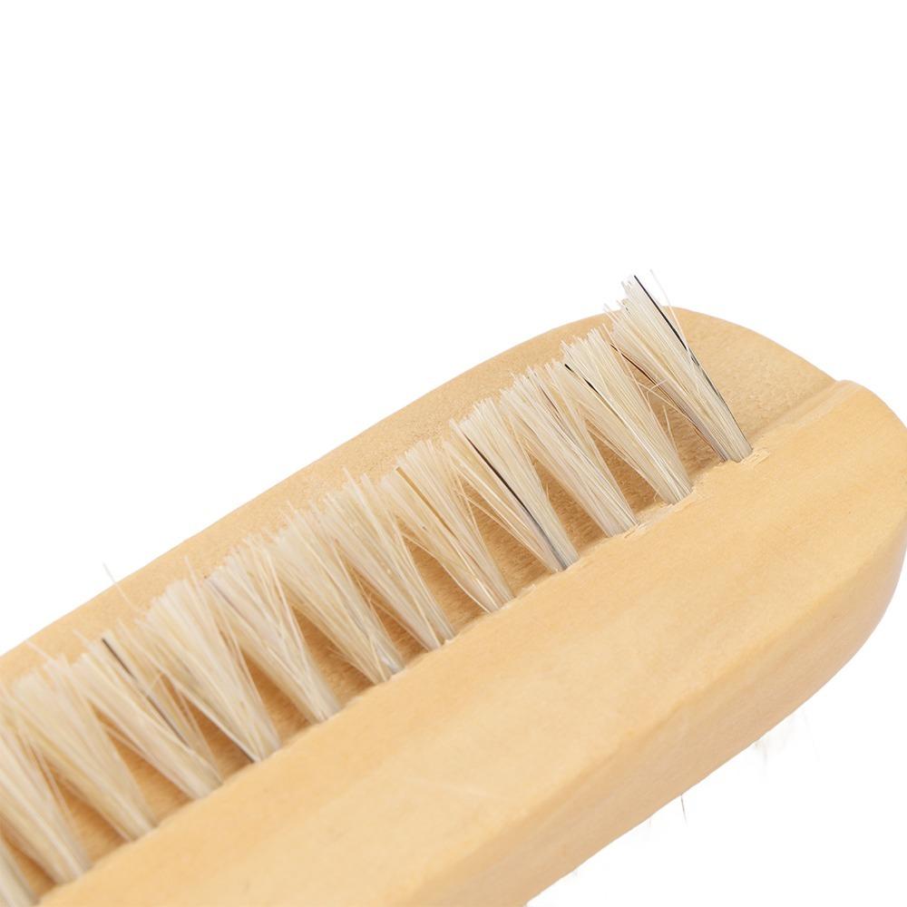 Two-sided Nail Cleaning Brush Wooden Toenail Cleaning Brush Household Personal Cleaning