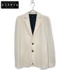 AKM White K070 WOL006 Extra Fine Merino Tailored Jacket Jacket L whiteUsed