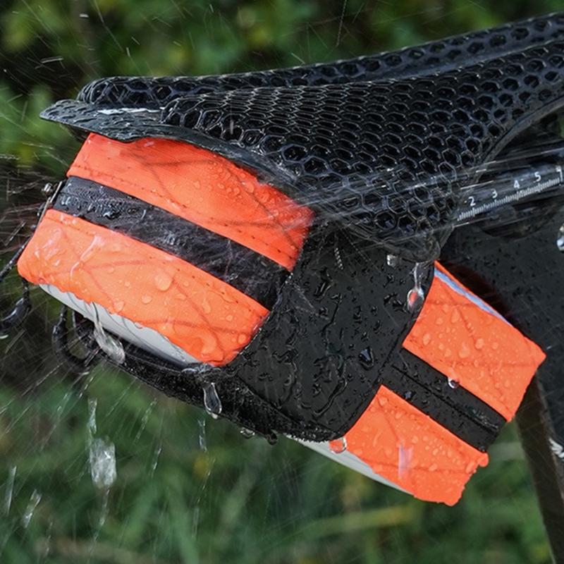 Durability Cycling Seats Pouches Weatherproofed Luggage Bicycles Rear Seats Bag for Long Distances Cyclists