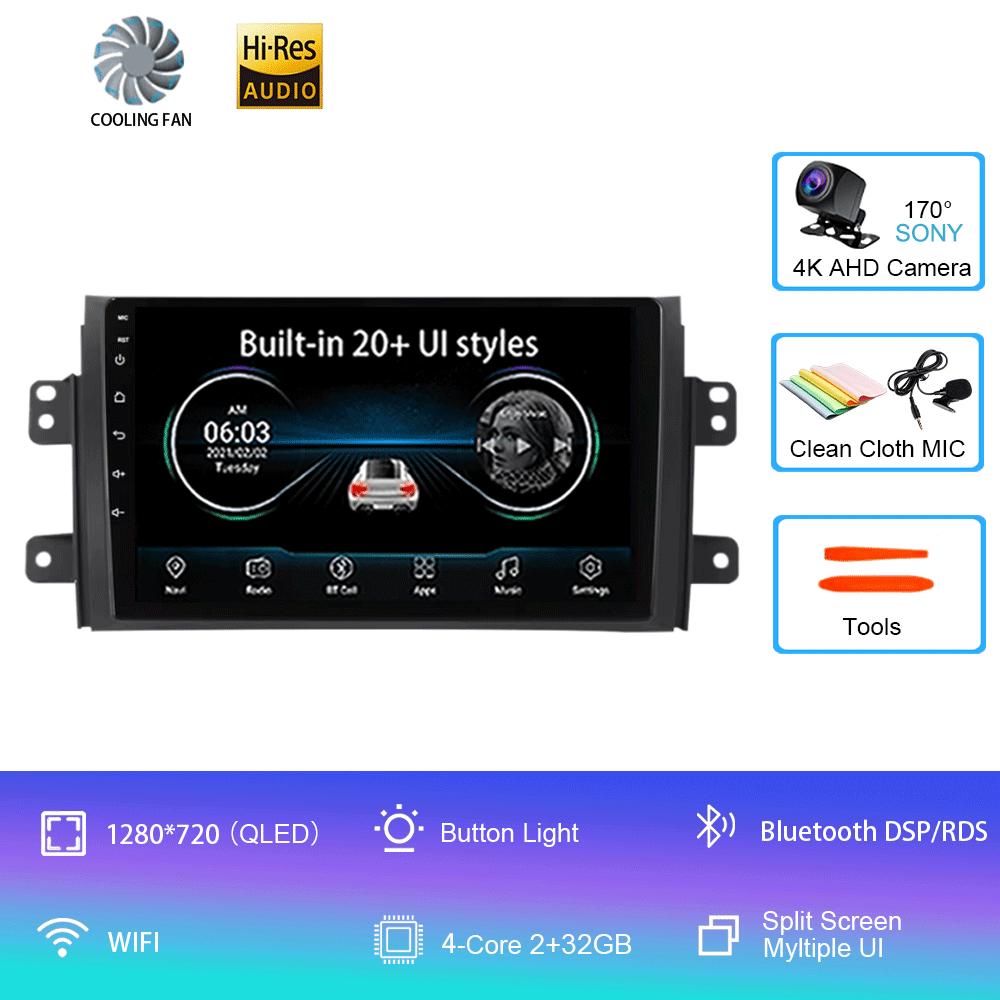 

Android Car Radio для Suzuki SX4 2006-2013 Fiat Sedici 2005-2014 Мультимедиа Видео Плеер Навигация 2din Carplay Стерео Аудио CHINA