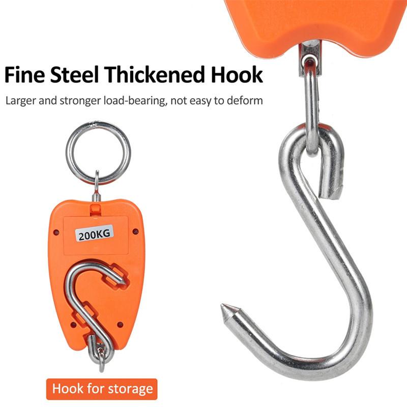 Handheld  Stainless Steel Electronic Weighing Digital Crane Scales Industrial Heavy Duty Hanging Hook Scales