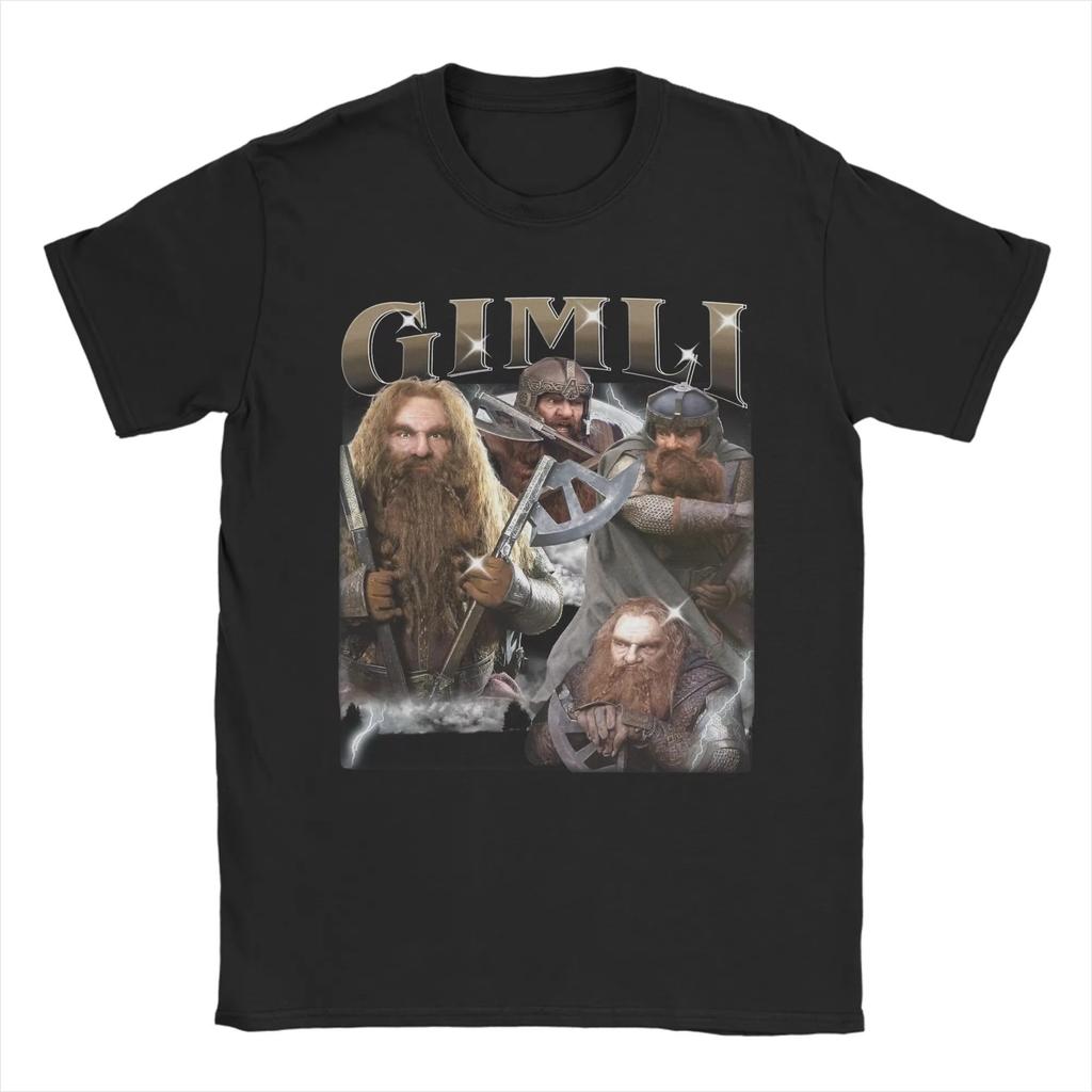 Funny Lord of the Rings Graphic Tee Unisex Short Sleeve Crew Neck Cotton TShirt