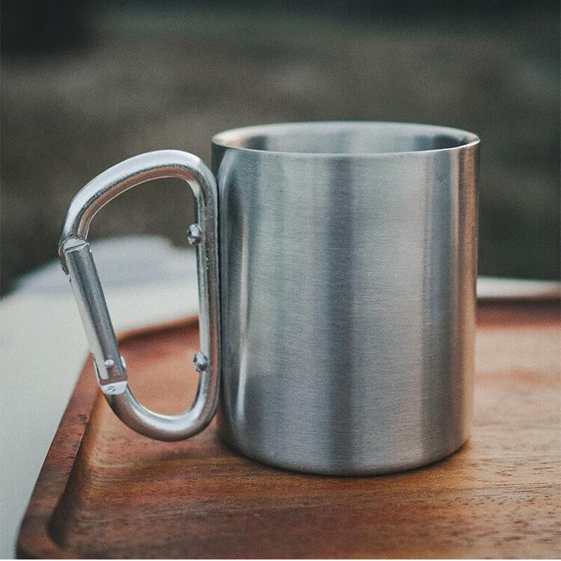 

Miss Yizi Portable Stainless Steel Coffee & Water Cup Set 300ml