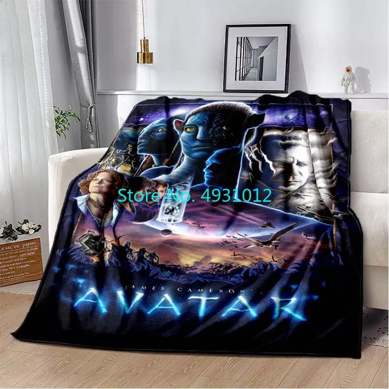 Coperta morbida in peluche Anime Avatar 70x100 cm Morbida Coperta in flanella di agnello Sherpa 3D Regalo per neonati e bambini Plaid Divano Camera da letto