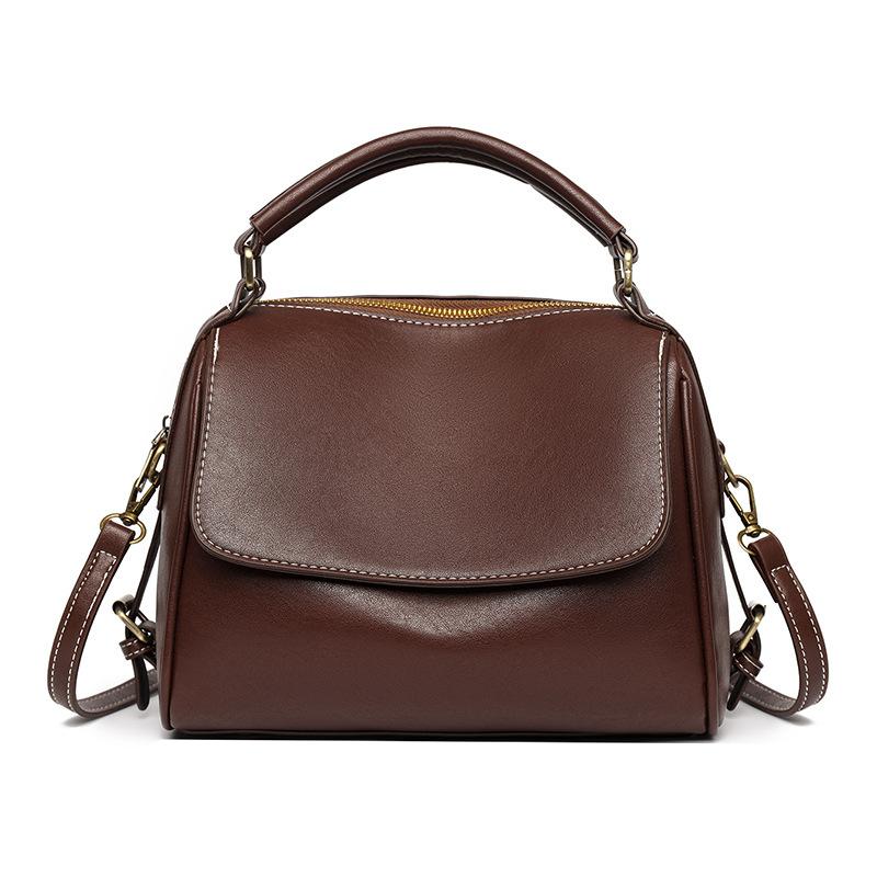 

High-end Textured Commuter Bag, Crossbody Bag, Large-capacity High-end Hand-held Shoulder Bag кавовий/коричневий