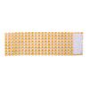100Pcs Napkin Button Rings Sparkling Rhinestones Inlaid 8-Row Design Napkin Fasteners Festive Tableware Accents