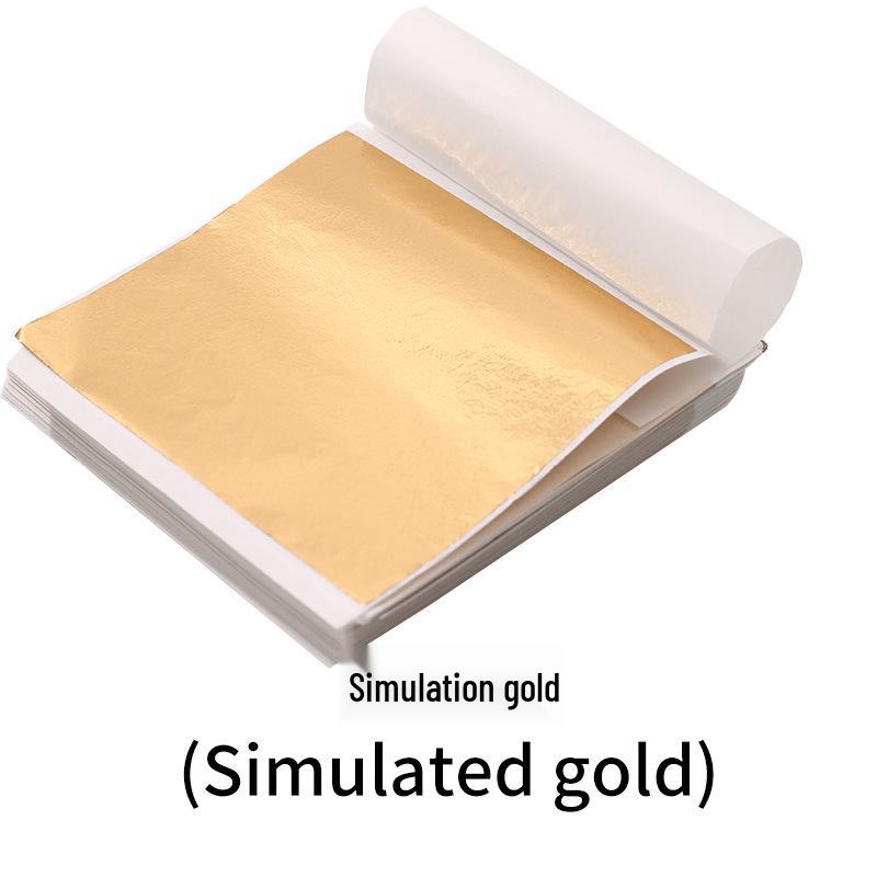 

Листы сусального золота для нейл-арта, рукоделия и золочения – 100 листов