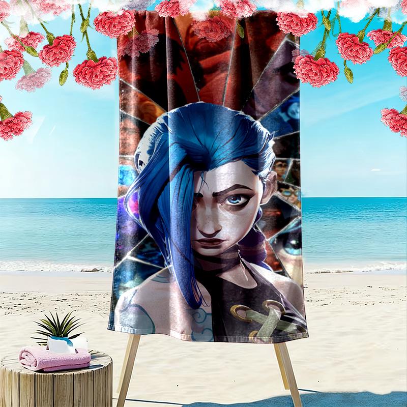 Enigmatic Glow: Mystical Eyes Tendrils beach towel Beach towel for vacation photos soft quick-drying swim towel seaside swim beach printing