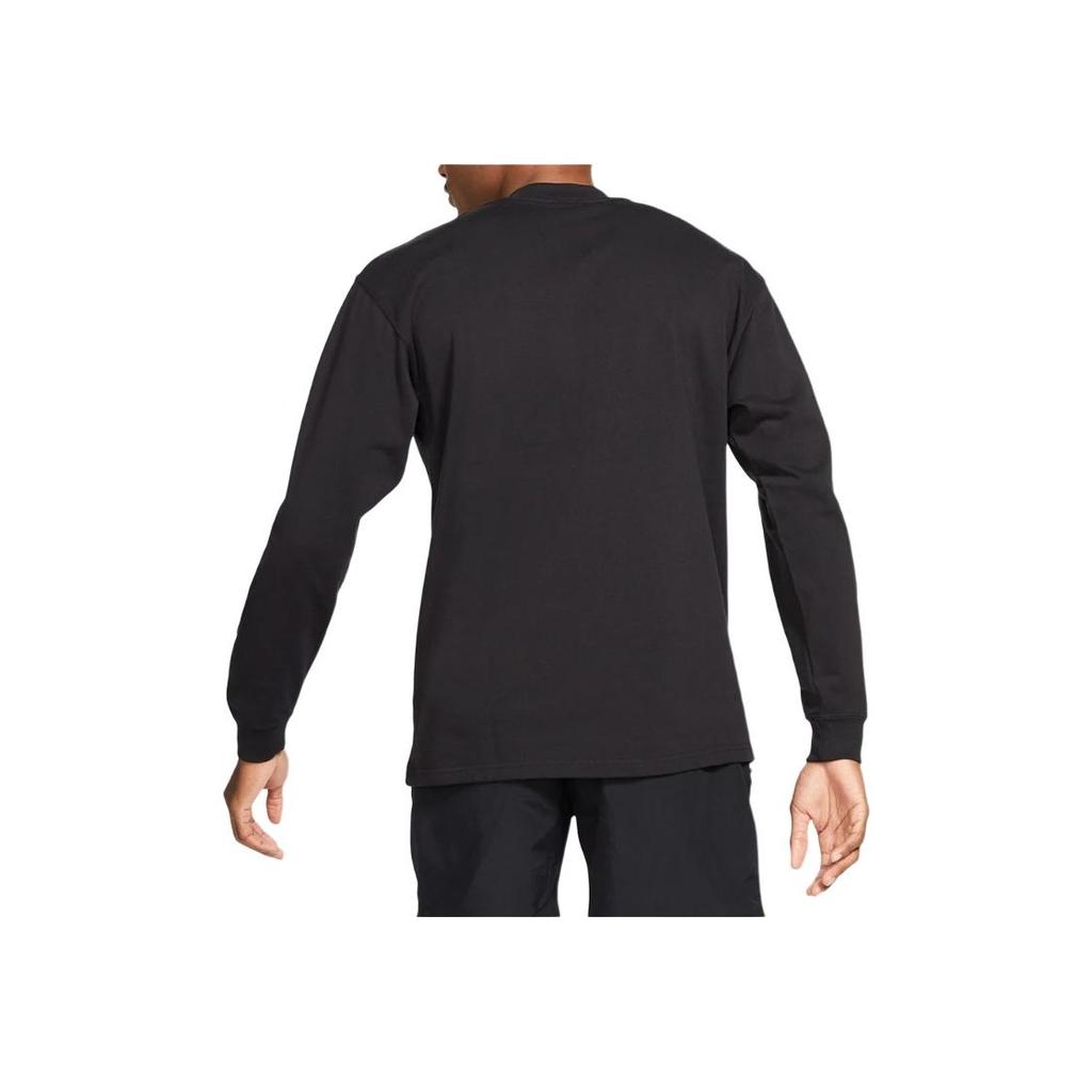 Nike ACG Logo Crew Neck Long Sleeve T-Shirt Men Tops Black DC4080-011