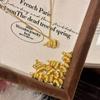 Luxury French Brushed Gourd Necklace for Women, Versatile Collarbone Chain