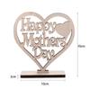 Embellishments For Mom Freestanding Perfect Gift Heart Plaque Plaque Gift Ornament Hollow Ornament