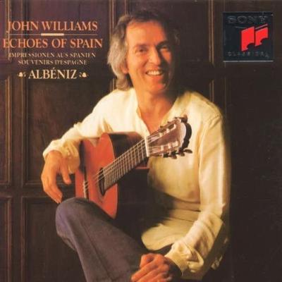 CD JOHN WILLIAMS  AlbenizEchoes of Spain  38DC30 SONY Japan Soundtracks  Musicals Used