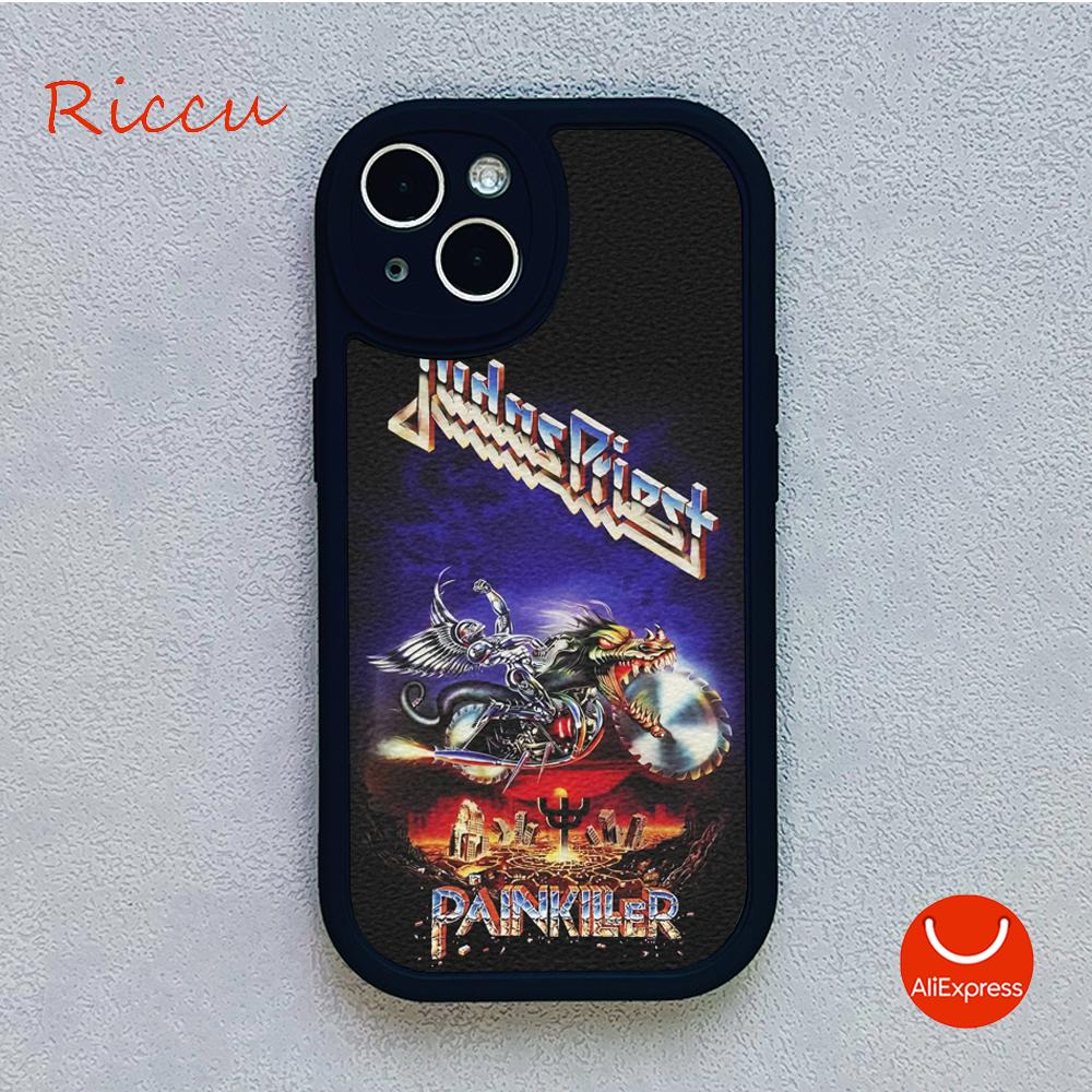 

Чехол для телефона Rock Band для Iphone 14 13 11 12 Pro MAX 13 12 MiNi 7 8 plus iphone 14 XS XR Judas Priest Защитные чехлы из овечьей кожи iphone 14 Promax