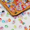 50pcs/set Accessories Bellflower Glass Beads Glass Beads Trumpet Flower Shape Glass Beads  Women