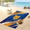 Asciugamano da Spiaggia con Stampa del Leicester City Football, Asciugamano Grande Morbido ad Asciugatura Rapida per Spiaggia Campeggio Nuoto