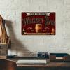 Customizable Personalized Whiskey Bar Sign, High Quality Scratch Water Resistant Metal Tin Wall Art
