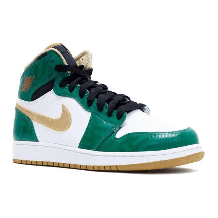 (GS) Air Jordan 1 Retro High OG 'Celtics' Kids' 575441-315