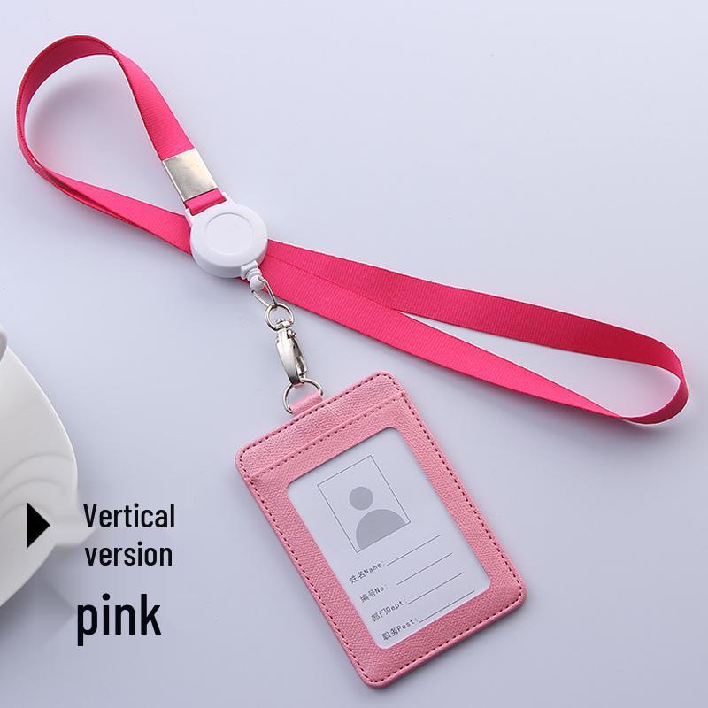 Customizable ID Badge Holder and Lanyard for Access Control and Name Tags